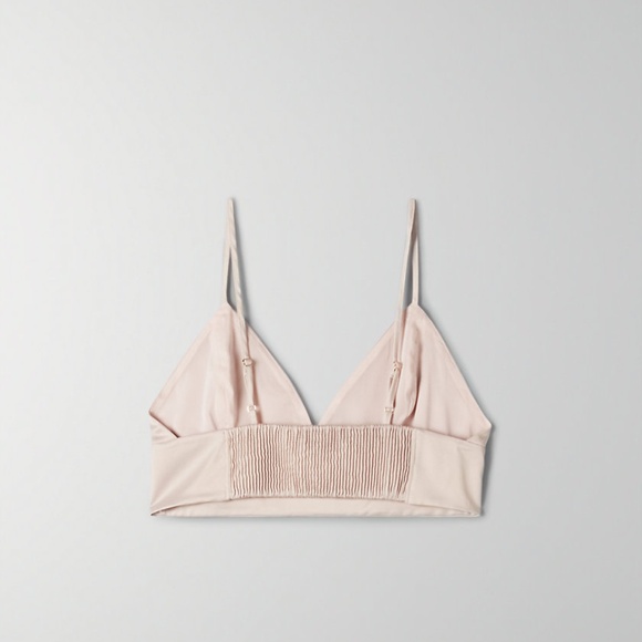 Ten by Babaton Aria Satin Lined Bra Top Aritzia - Picture 6 of 7